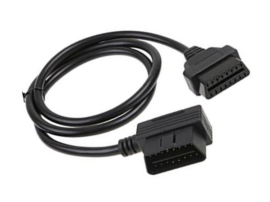 OBD OBD-II J1962 समकोण पुरुष से महिला विस्तार गोल केबल