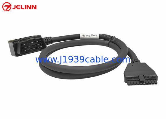 PT30 ELD डिवाइस केबल OBD2 OBDII J1962 उत्तरी अमेरिका में वोल्वो या मैक ट्रकों के लिए केबल इलेक्ट्रॉनिक लॉगिंग डिवाइस