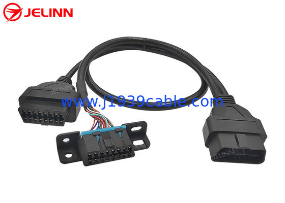 OBD2 OBDII पुरुष से GM OBD2 महिला और OBD2 महिला स्प्लिटर Y केबल