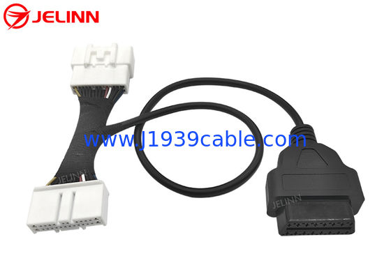 टेस्ला मॉडल 3 और मॉडल वाई वर्ष 2019-2023 के लिए OBD2 OBD केबल एडाप्टर 26 पिन
